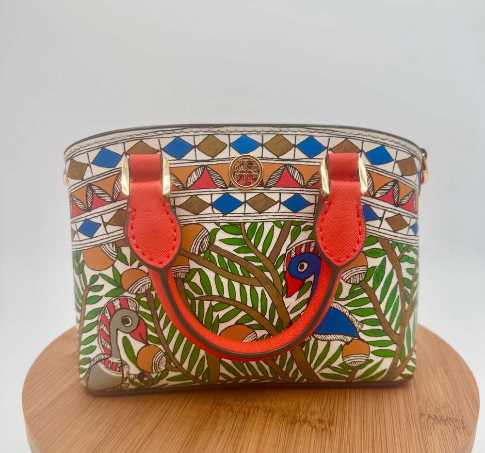 TORY BURCH Robinson Something Wild Mini Top Handle Crossbody Bag Dust Bag